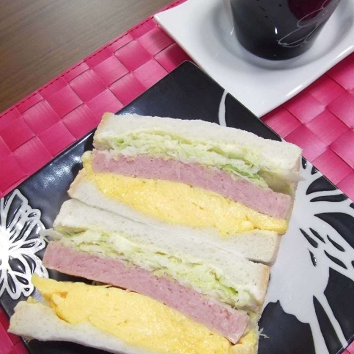 スパムde沼サン風 ボリュームサンド レシピ 作り方 By さちくっかりー 楽天レシピ